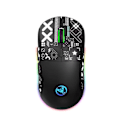 Pikkukuva 1 / 5: 2,4 GHz:n langaton Bluetooth -hiiri Pelihiiri 3-tilan Rgb-taustavalo Langaton Optinen USB pelihiiri 3600dpi ladattava mykistyshiiri Black