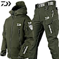 Miniatyrbild 2 av 5: Taktisk vindtät vattentät jacka för män Special Forces Soft Shell Fiskedräkt Herr Army Combat Byxor Herr Fiskejackor 4xL Suits 03
