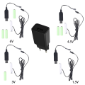 Pikkukuva 2 / 5: Aa-akun poistaja USB power Vaihda 1–4 kpl 1,5 V Aa-akkua EU-1.5V type