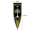 Pikkukuva 1 / 4: 46x150cm Keskiaikainen kuningaskunta Rohan Gondor Horse Tree Banner Lippu Seinäriippu Koti Asuntola Olohuone Viiri Lippu Burgees Sisustus (DP) A