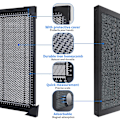 Miniatyrbillede 2 af 5: Laser Cutter Honeycomb Working Panel Honeycomb Laser Bed For Laser Engraver 30*30 cm-2