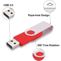 Miniatyrbillede 2 af 5: 10 Pack Usb Flash Drives Usb 2.0 Thumb Drive Bulk Pack Drejelig Memory Stick Fold Opbevaring Jump Drive Zip Drive 10 Pack Red 16GB