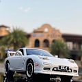 Pikkukuva 4 / 4: 1:32 Leluauto Mazda Rx7 Urheiluauto Seosauto Harmaa