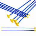 Pikkukuva 1 / 4: 10 kpl Sucker jousiammunta nuolet PVC harjoitusnuoli Target Arrow lapsille lelujousi Blue