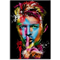 Pikkukuva 1 / 5: Palapelit 1000 palaa puinen kokoonpanokuva David Bowie -juliste aikuisten pelien koulutuslelut, ainutlaatuiset lahjat - ympäristöystävälliset ja elävät värit - ole 300 Piece