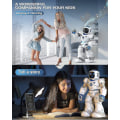 Miniatyrbillede 4 af 4: Smarte robotter til børn, stor programmerbar interaktiv RC-robot med stemmestyring, appkontrol, gave til 4 5 6 7 8 9 år gamle børn drenge og piger