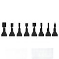Miniatyrbillede 1 af 3: DSPIAE ES-A elektrisk frem- og tilbagegående slibepen DIY Model Legetøjspolering Replacement Grinding Nibs Kit