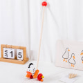 Miniatyrbillede 5 af 5: Træ Push Along Walking Legetøj, Småbørn Push Toy, Træ Børn Walking, Walking Småbørns Legetøj til indendørs kravle zebra Multi