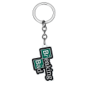 Miniatyrbillede 2 af 5: Smykker Tv Breaking Bad Ba Br Nøglering Kemisk Symbol Heisenberg Mask Walter Cosplay Pendant Nøglering Nøglering D