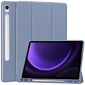 Miniatyrbillede 1 af 5: Smart læder tablettaske til Samsung Galaxy Tab S9 Fe Lavender