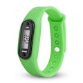 Pikkukuva 1 / 5: Askelmäärä Activity Tracker Fitness Watch Ranneaskelmittari LCD aikuisten lapsille green