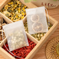 Miniatyrbild 5 av 5: 100st - Tomma tepåsar för löste - teabags