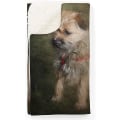 Miniatyrbild 4 av 5: Border Terrier Sherpa Fleece Throw Blanket-orfm350 50x40in 125x100cm