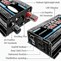Miniatyrbild 2 av 4: 4000w Converter 12v 220v Pure Sine Wave Inverter Pure Sine Wave Transformator Med Fjärrkontroll &