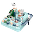 Miniatyrbillede 1 af 5: Kids Gift Baby Car Adventure Game Manual Rail Tog Track Legetøj til børn Uddannelseslegetøj Multi-color
