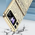 Pikkukuva 1 / 4: Galaxy Z Flip 5 Case, Samsung Z Flip 5 Case Saranasuoja Iskunkestävä Case Galaxy Flip 5 5g silver
