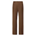 Miniatyrbillede 4 af 5: Yynuda 2-delt Slim Fit ensfarvet forretningsdragt til kvinder (blazer+bukser) Brown M