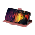 Miniatyrbillede 3 af 5: Til Samsung Galaxy A41 Twill Texture Side Button Lædertelefontaske Pink