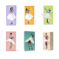 Pikkukuva 2 / 5: Tyylikäs Girl Tissue Box Retro Tissue Flying Hame Tissue Box, 100 % Uusi Beige