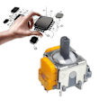 Miniatyrbild 5 av 5: 10 st 3:e generationens styrspakar för PS5 Hall Elektromagnetiska högprecisionsjusterbara joysticks