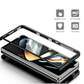 Pikkukuva 4 / 5: Galaxy Z Fold 5 case , jossa S-kynä ja S Pen -paikka, sisäänrakennettu näytönsuoja ja jalusta Samsung Galaxy Z Fold 5 case silver