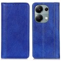 Miniatyrbild 1 av 5: För Xiaomi Redmi Note 13 4G Cover Split Läder Litchi Texture Phone case Blue