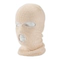 Pikkukuva 1 / 5: Uusi 3-reikäinen kokokasvohiihtomaski cap Balaclava hupullinen pipo lämmin taktinen hattu Three hole Khaki