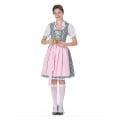 Pikkukuva 3 / 5: Myydyin naisten Oktoberfest-asu Saksalainen Dirndl-mekko-asumekko Baijerin karnevaalibileet 50 % tarjous-i Green XL