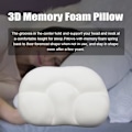 Miniatyrbillede 2 af 4: Godt sovepude Åndbar Memory Foam All-Around sovepude Ergonomisk cervikal nakkestøttepude white