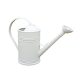 Miniatyrbild 1 av 4: Trädgårdsvattenkanna 0,47 gallon med sprinklerhuvud för bonsaiväxter White