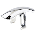 Pikkukuva 1 / 5: Moottoripyörä kromi musta etu takalokasuoja Retro lokasuojan cover metallisuoja Honda Cg125 Cg 125 125cc Chrome Front