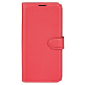 Pikkukuva 5 / 5: Oppo A79 5G Case Magneettiselle Litchi Texture -matkapuhelimen cover lompakolla ja jalustalla Red Style D Oppo A79 5G