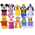 Miniatyrbild 2 av 5: Tecknad Disney djur handdocka förälder-barn interaktiv karaktär plyschdocka leksak toddler tidig utbildning barn present[HK] Daisy 26*15*5cm