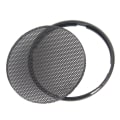 Pikkukuva 2 / 5: 1/2/3/4/5/6 tuuman musta auton kaiutinritiläverkko mesh sarvi cover ympyräkotelo verkko tee itse - koristetarvikkeet 6inch
