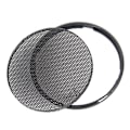 Pikkukuva 3 / 5: 1/2/3/4/5/6 tuuman musta auton kaiutinritiläverkko mesh sarvi cover ympyräkotelo verkko tee itse - koristetarvikkeet 1inch