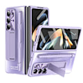 Pikkukuva 1 / 5: Galaxy Z Fold 5 case , jossa S-kynä ja S Pen -paikka, sisäänrakennettu näytönsuoja ja jalusta Samsung Galaxy Z Fold 5 case purple