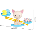 Pikkukuva 3 / 4: Pelaa Brainy Balancing Dog Math -peliä ja opettavaa koiran vaakalelua
