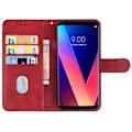 Pikkukuva 3 / 5: Nahkainen phone case LG V30+:lle Red