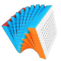Miniatyrbild 4 av 5: Moyu Mei 13x13 12x12 11x11 10x10 9x9 kuber Speed ​​Cubes till 11x11x11