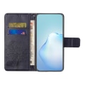 Miniatyrbillede 2 af 5: For Honor X6a 4g Owl Tree Imprinted Pu Læder Stand Wallet Case Fuld beskyttelse Telefon Cover Dark Purple
