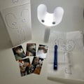 Pikkukuva 5 / 5: Uusi Kpop Newjeanss Lightstick Bluetooth käsilampulla Gidle-konsertti Hiphop Party Nj Light Stick loisteputkikokoelman lelut No Bluetooth