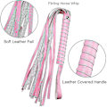 Miniatyrbild 2 av 5: 7st/ set Läder Bodaged Kit Adlt Explay Hndcffs/whps/ball Gg/rep/collr Bdm Pink