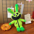 Miniatyrbild 5 av 5: Smiling Critters Plysch, Roliga Smiling Critters Plyschdjur, Söta Gosedjur Kudd Dockleksaker för Fans Barn Pojkar Flickor Födelsedag Hoppy Hopscotch