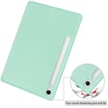 Miniatyrbild 4 av 5: Smart läder case för Samsung Galaxy Tab S9 Fe Mint Green