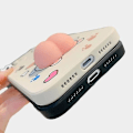 Miniatyrbild 3 av 5: Söt 3D Cartoon Peach Corgi phone case för iPhone 14 Pro Max/13/12/11/SE/XR/XS/X/8Plus/7/6S Pink iPhone13Pro Max