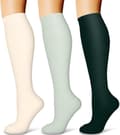 Kompressionsstrumpor för män och kvinnor (3-pack) - (L-XL)