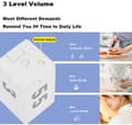Miniatyrbillede 5 af 5: Timer, Produktivitets Cube Timer, Roterende Forudindstillet Nedtællingstimer, Studietimer med Sensordesign til Arbejde, Studie, Træning, Madlavning