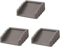 Dörrstopp Dörrstopp, Dörrstopp för att hålla dörren öppen, 3-pack (Grå)