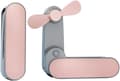 Bærbar ventilator, Mini USB-håndventilator, Foldbar USB-håndventilator, Lille og let, Velegnet til rejser, Pink, 11,4 x 3,4 x 3,2 cm