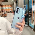 Samsung Galaxy A55 Mobilskal med Handledsrem (Blå)